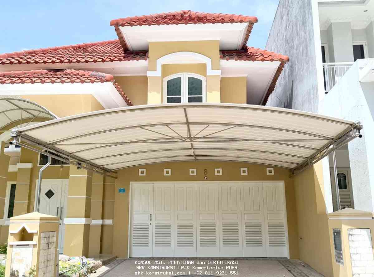  Atap Lengkung Kanopi: Keindahan Arsitektur Modern di Ruang Terbuka atap lengkung kanopi
