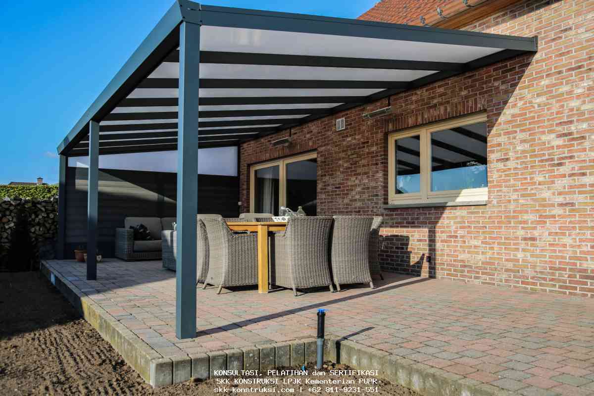 Bahan Atap Pergola: Pilihan Terbaik untuk Taman yang Menawan bahan atap pergola