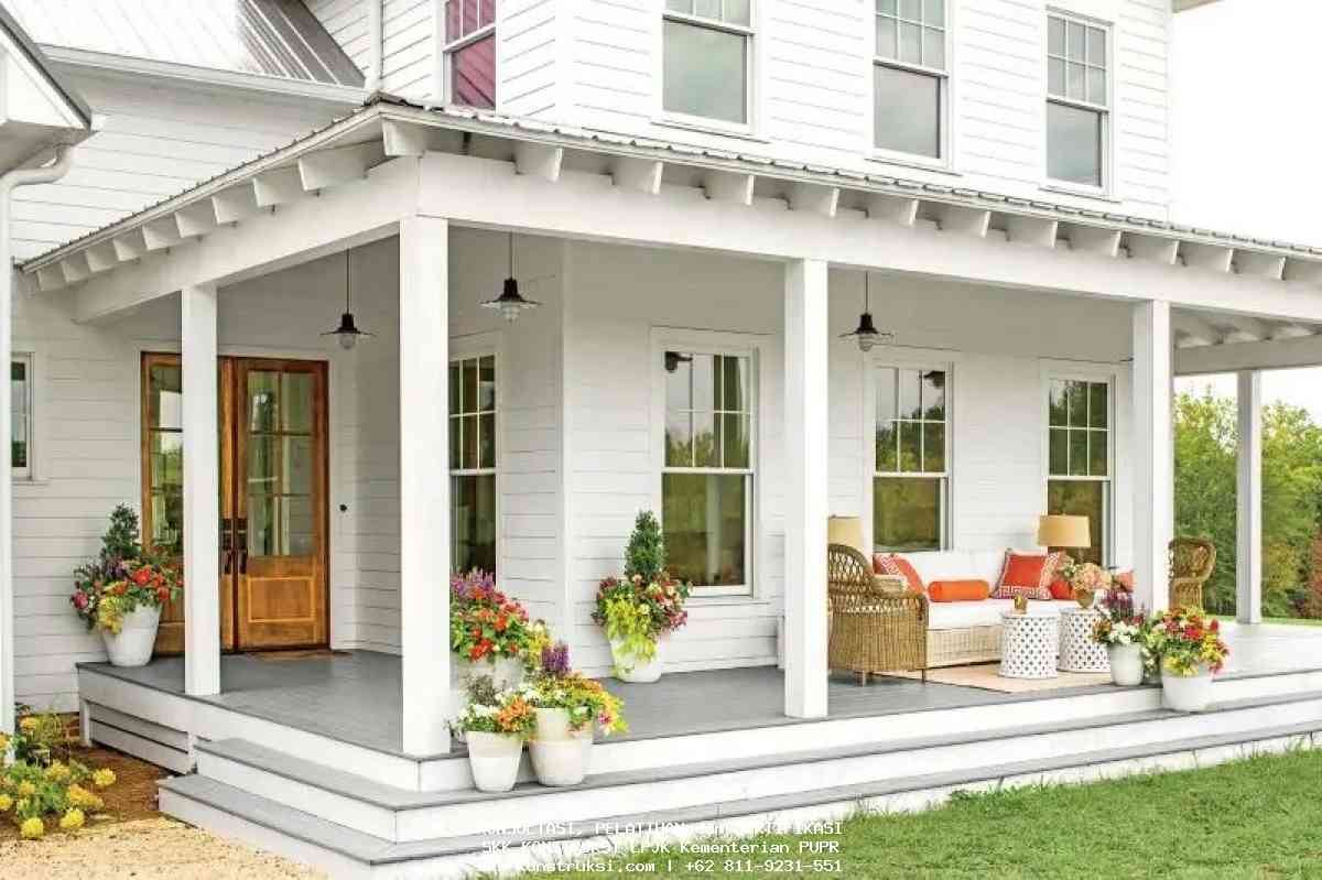  Gambar Atap Teras Depan: Inspirasi Desain Modern untuk Teras Depan Rumah gambar atap teras depan