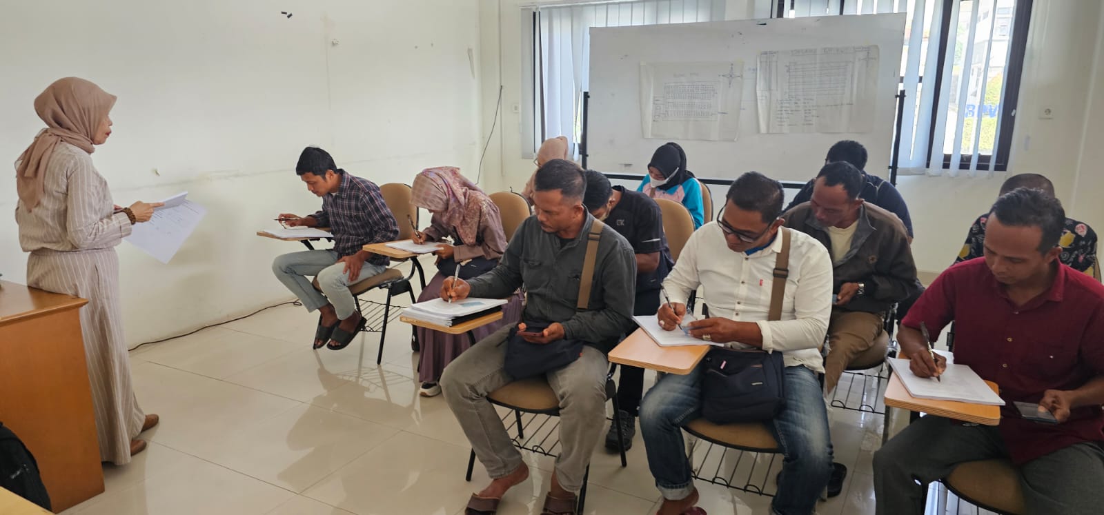 Uji Kompetensi Teknisi Hidroponik BPVP - Dokumentasi Proses Asesmen